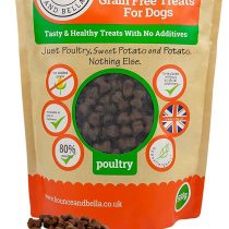 Bounce and Bella Grain Free Dog Training Treats - 800 Tasty & Healthy Treat Pack - 80% Fresh Poultry Meat, 20% Potato & Sweet Potato - Hypoallergenic Treats for Dogs with Sensitive Stomachs