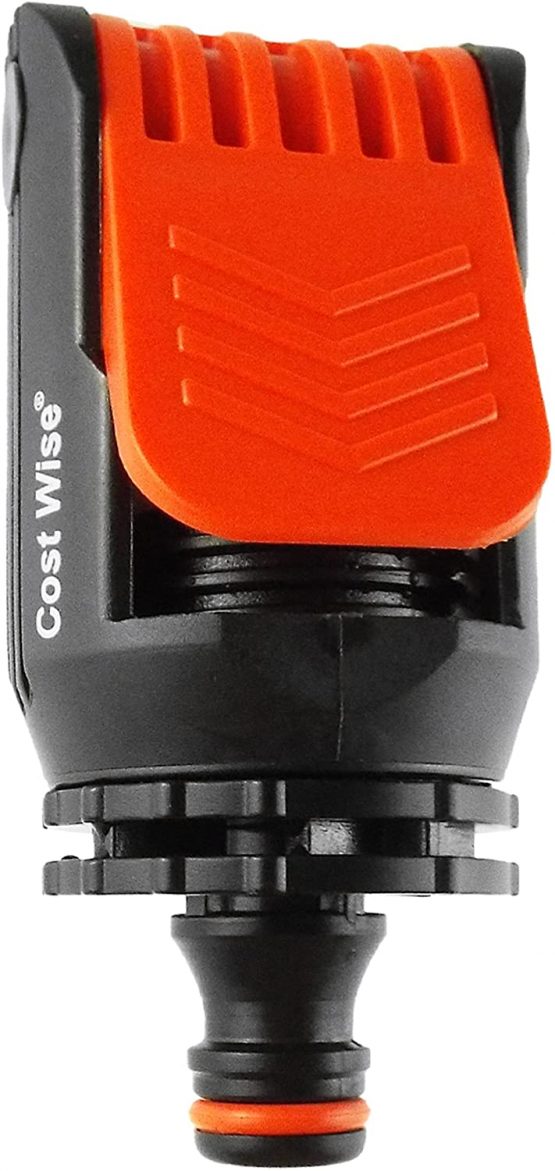 Adjustable Connector for Indoor Kitchen Mixer Taps with a Universal Click-Lock Adaptor