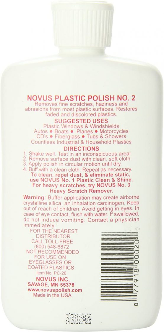NOVUS ALL78202 Scratch Remover, Clear, 8 ounce - Image 2