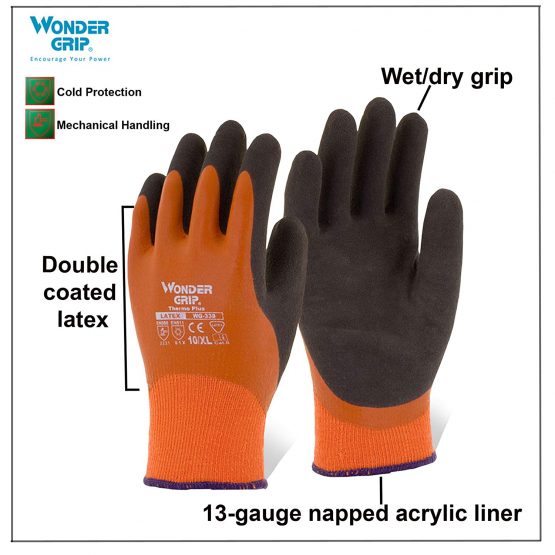 Wonder Grip WG-338 Thermo Plus Size M/08 Waterproof and cold-resistant gloves - Image 2