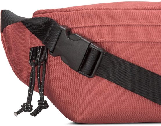 Fanny Pack Bum Bag Women & Men Red - JOHNNY URBAN "Tom" Hip Bag Made of Recycled PET Bottles for Festivals & Sports - Hipster Belt Bag Crossbody Bumbag Waist Pack Travel Carrier Water-Repellent - Image 4