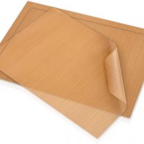 GOURMEO Reusable Baking Sheet - Set of 3, 32 x 46 cm, Non Stick Baking Sheet Perfect for BBQ Grill Mat, Baking & Oven Sheets- Easily Washable & Dishwasher Friendly