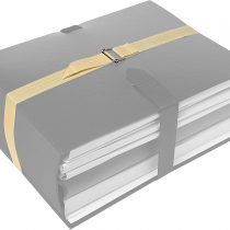 Exacompta Document Strap for Folder Beige, Length 1.00 m, Pack of 25