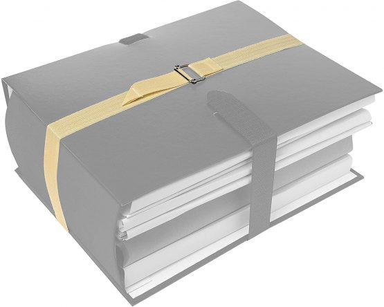 Exacompta Document Strap for Folder Beige, Length 1.00 m, Pack of 25