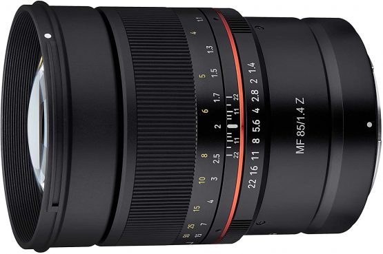SAMYANG 85 mm f/1.4 IF Lens - for Canon