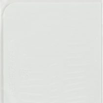 PME PS40 Plain Side Plastic Scraper 5.3 x 3.7-inches, White