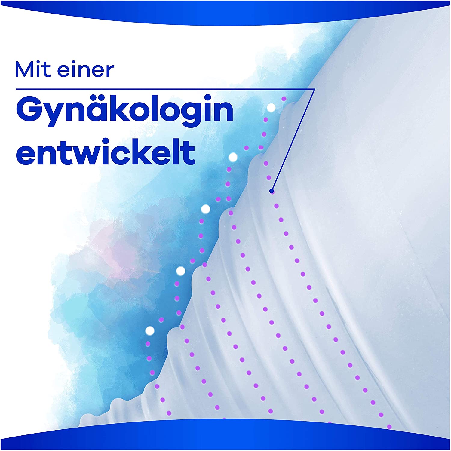 Always Menstrual Cup (1 Menstrual Cup) for a Medium Period with Case, Developed with Gynaecologist, Clear - Image 4
