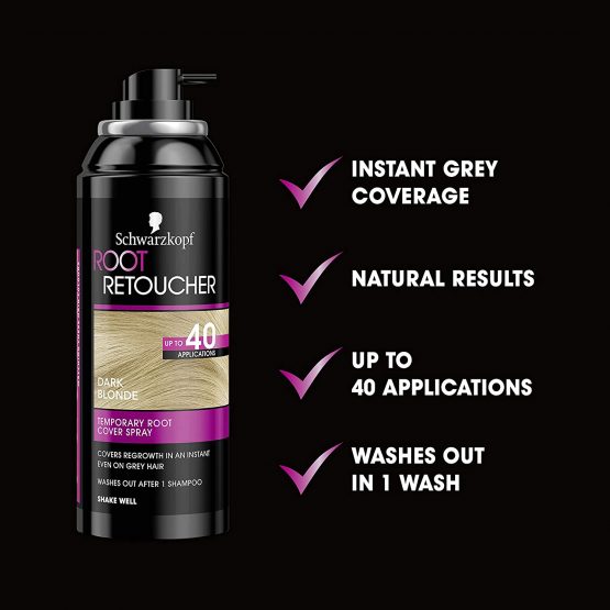 Schwarzkopf Root Retoucher Dark Blonde, 3 x 120 ml - Image 2