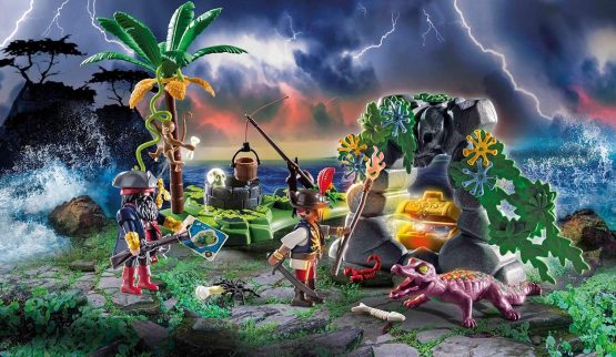 Playmobil Pirates 70414 Pirate Island with Treasure, for Children Ages 5+ - Image 2