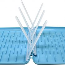 b Travel Drying Rack for Baby Feeding Accessories & Equipment (Blueberry)