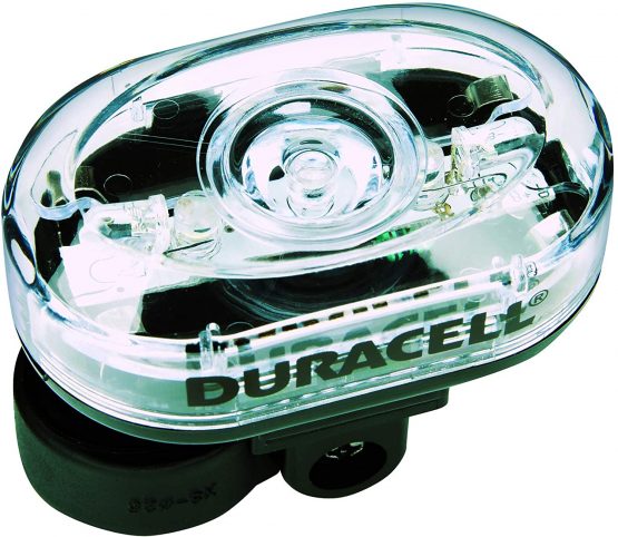 Duracell Bike Lights, Front Bicycle Light, 7.9 Lumen LED Light, Bright 5 LED Bike Torch (Pack of 1) (BIK-F03WDU) - Image 2