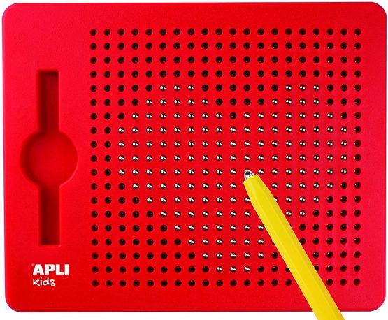 APLI Kids 17536 Magnetic Educational Board 15 x 12 x 170 mm with Magnetic Pencil and Example Tiles - Image 3