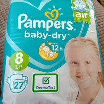 Pampers Size 8 Baby Dry Pack of 27