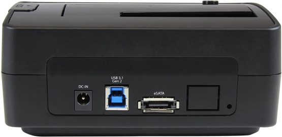 USB 3.1/eSATA Drive Docking Station for 2.5"/3.5" SATA Drives - External USB 3.1 (10Gbps) Hard Drive Dock w/ UASP (SDOCKU313E) - Image 3