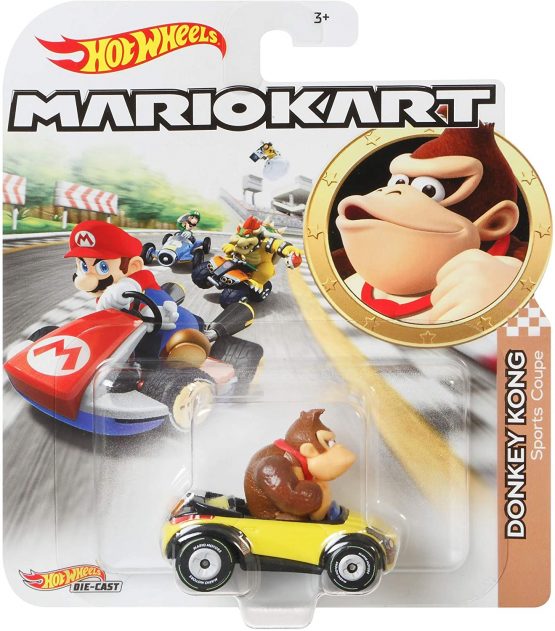 Hot Wheels GJH57 Mario Kart Donkey Kong Sports Coupe - Image 4