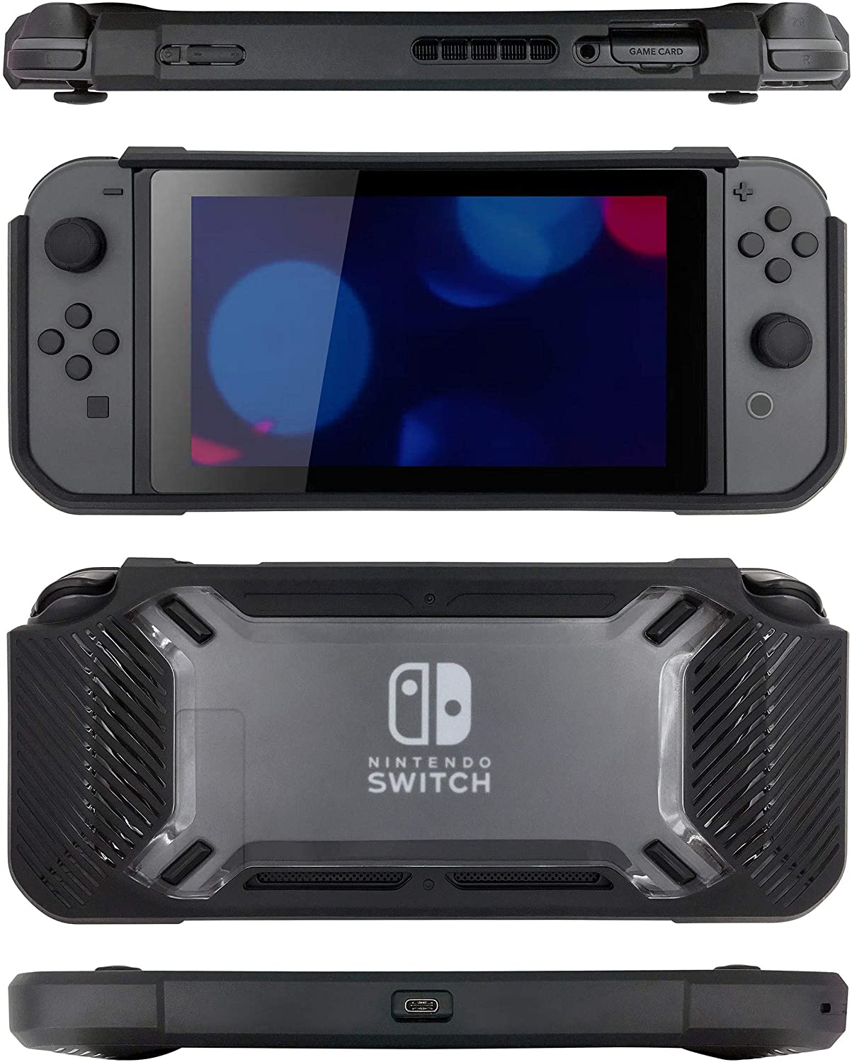 snakebyte Tough Case, Robust protective case for your Nintendo Switch console, Stylish design, easy installation