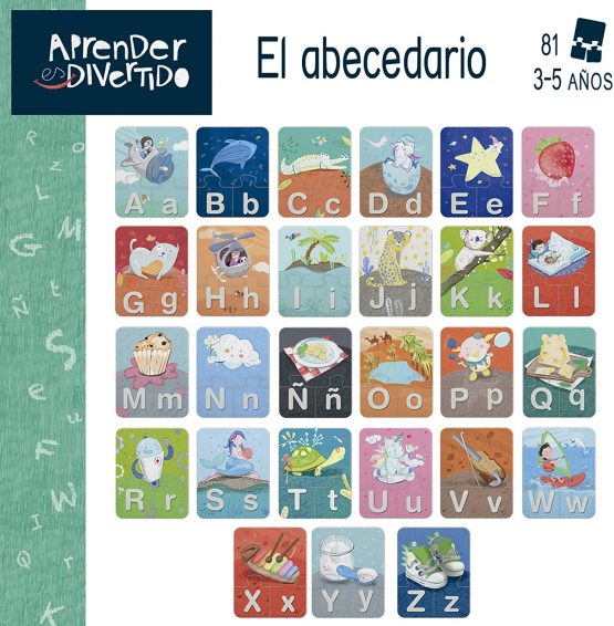 Educa- Learn is Fun The Alphabet Educational Game for Children Ages 3 and Up (18696), Assorted Colour/Model - Image 4