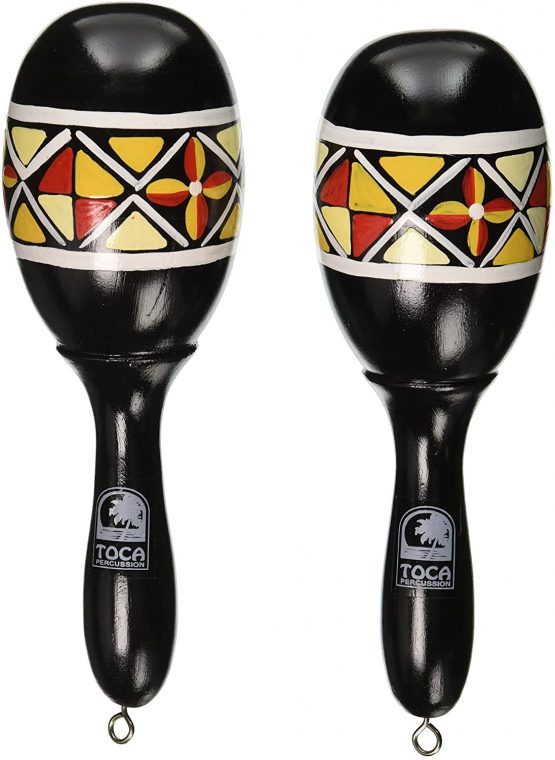 TOCA TO804525 gemalter Holz-Maracas Shaker