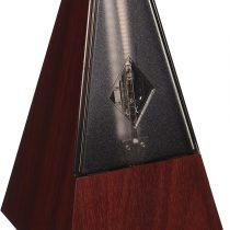 WITTNER 812K Pyramid Shape Metronome with bell - Mahogany Grain
