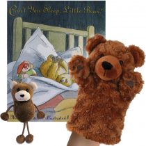 Can't You Sleep Little Bear - Book and Finger Puppets