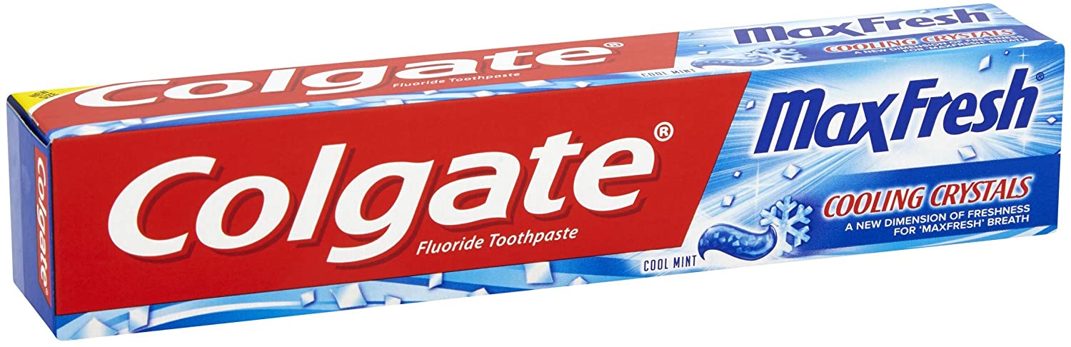 Colgate Max Fresh Cooling Crystals Toothpaste 75ml, Freshness Powered by UltraFreeze, 10x Longer-Lasting - Image 3