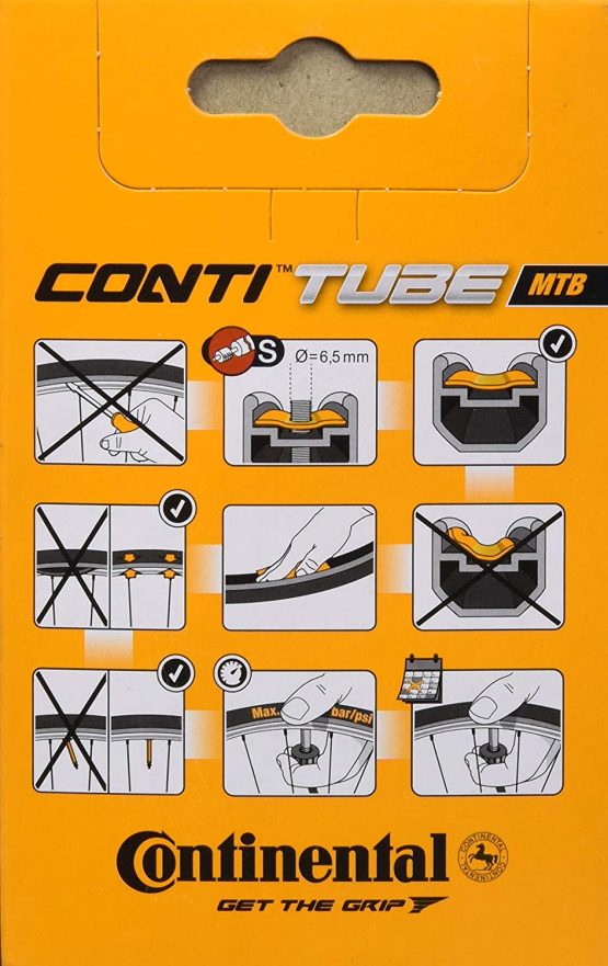 Continental Fahrrad Schlauch Conti TUBE MTB 26 light - Image 3