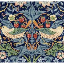Pimpernel Strawberry Thief Blue Sandwich Tray, Multicoloured
