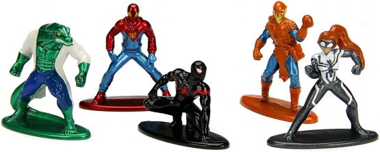 Marvel Spider-Man Nano Metal Figures 4 cm Collectable Figure 99252 Detailed Design Made Diecast Metal, Small Figures Perfect for Any Collector - Image 4