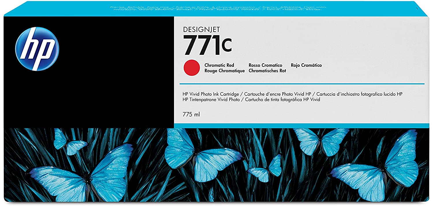 HP B6Y08A Ink Cartridge for DNJ Z6200 - Chromatic Red - Image 2