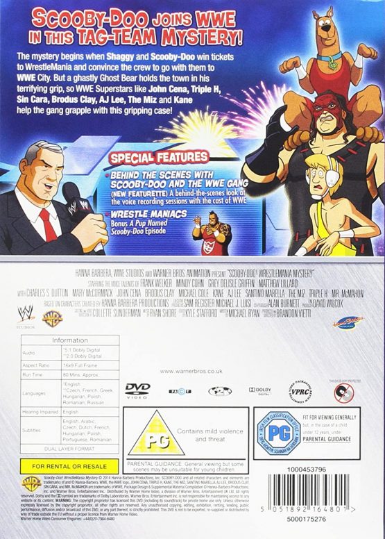 Scooby-Doo: Wrestlemania Mystery [DVD] [2014] - Image 2
