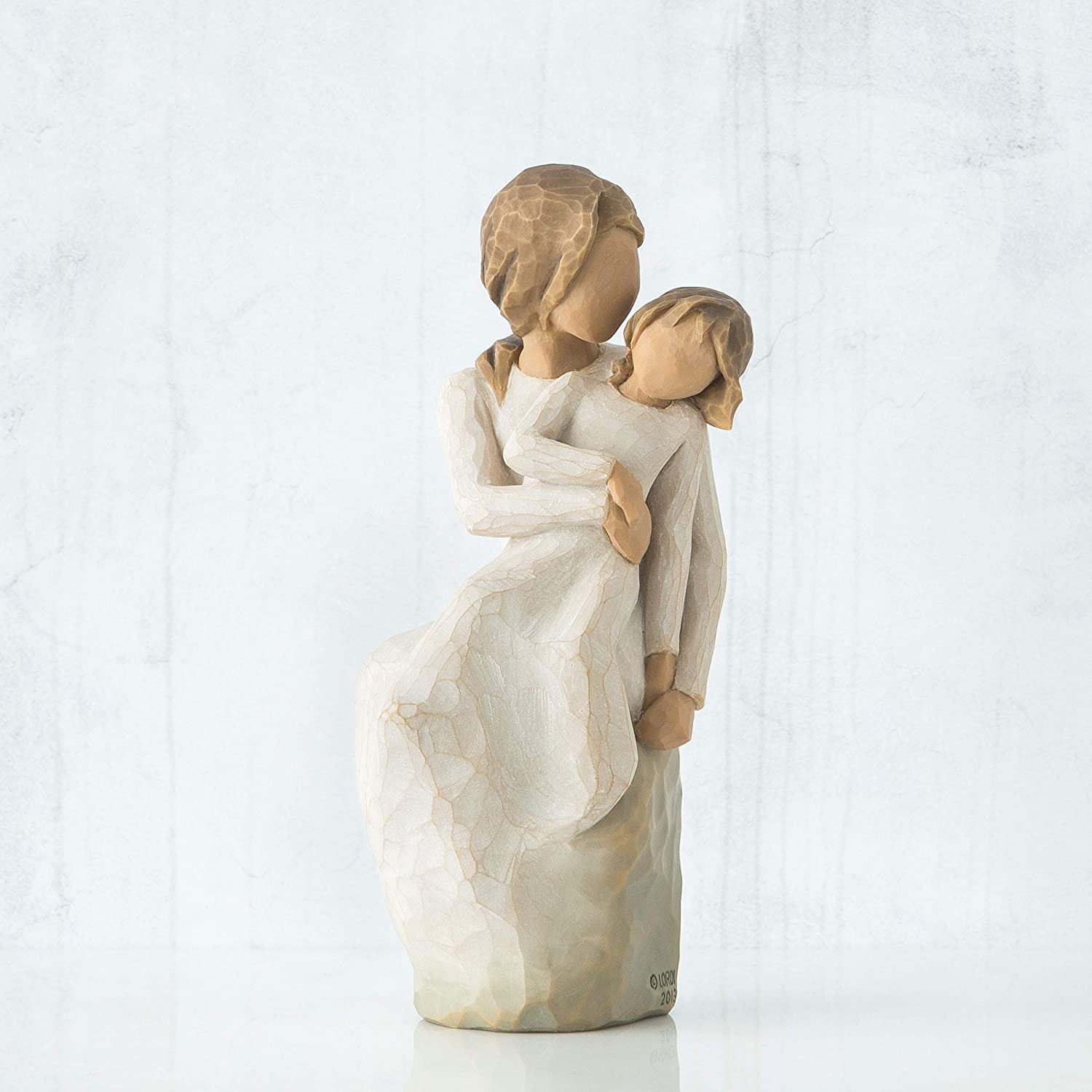 Willow Tree Mother Daughter Figurine, Multicolor, 4.75 x 4.5 - Image 2