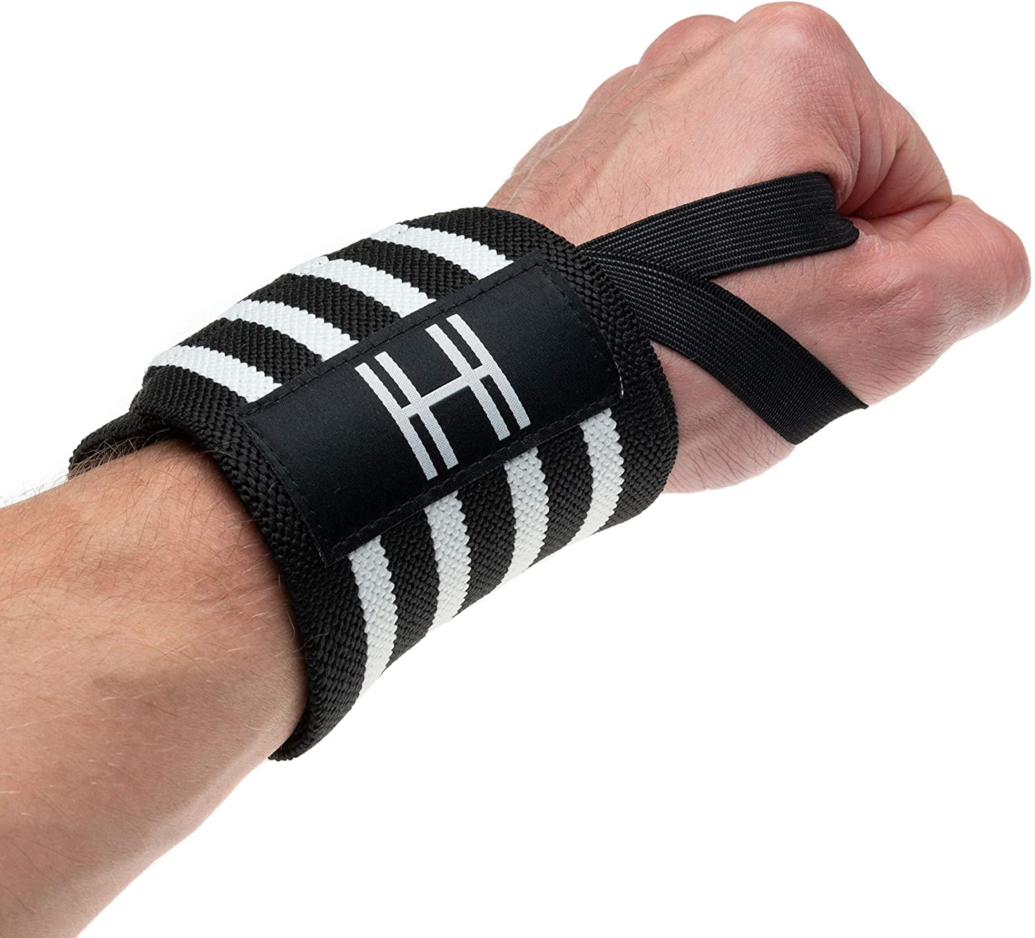 Hypertrophy UK Heavy Duty Wrist Wraps Premium Weight Lifting Wrist