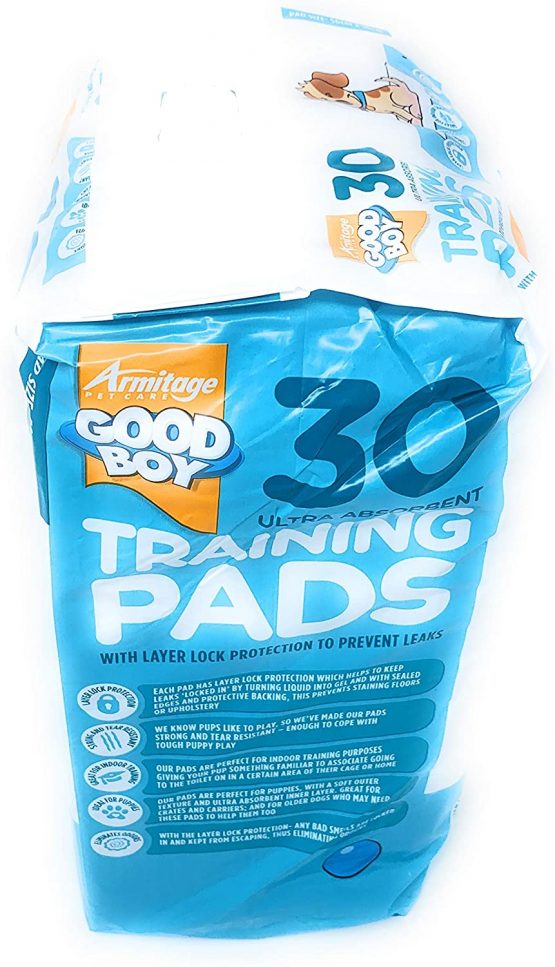Good Boy Ultra Absorbant Layer Lock Protection Puppy Training Pads - 30 Pack - Image 2