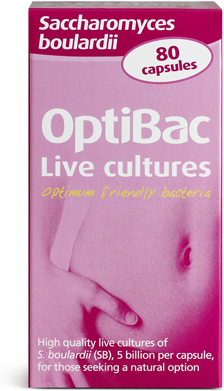 Optibac Probiotics Saccharomyces Boulardii, Vegan Digestive Probiotic Supplement with 5 Billion Live Cultures - Image 2
