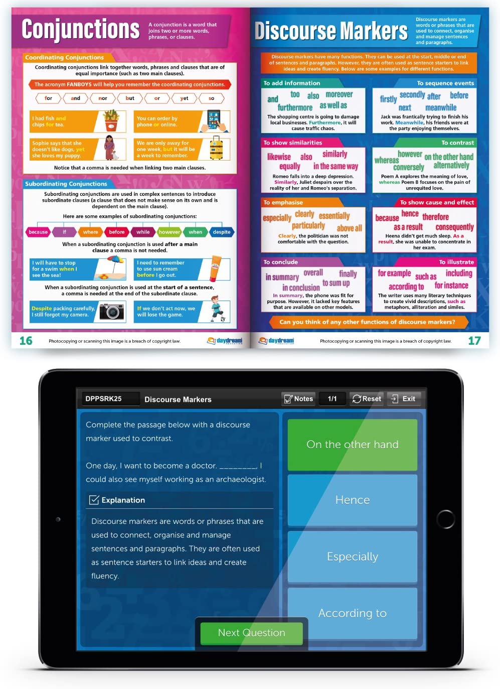 Daydream Education GCSE English, The Pocket-Sized Maths Revision Guide - Image 3