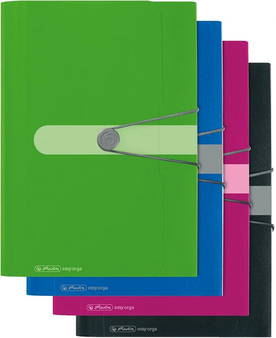 Herlitz Easy Orga To Go 12 Parts PP Expanding File - Apple - Image 4
