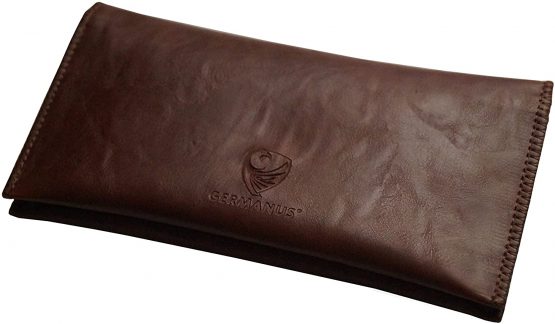 GERMANUS Tobacco Pouch from Artleather, Leather Free - Made in EU - Skobrunus