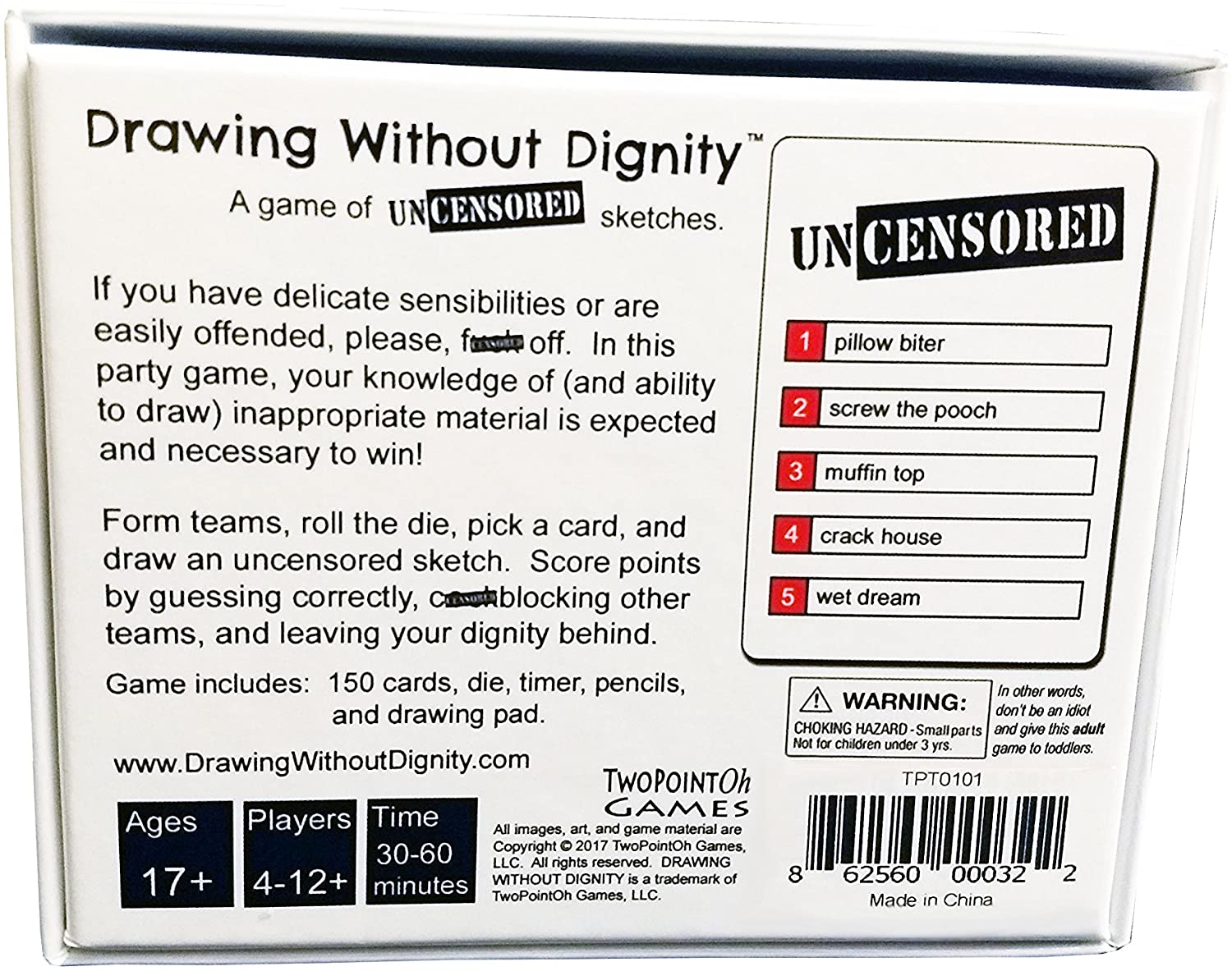 Drawing Without Dignity - A Party Game of Uncensored Sketches, Multicolor, 13 cm x 8 cm x 11 cm - Image 4