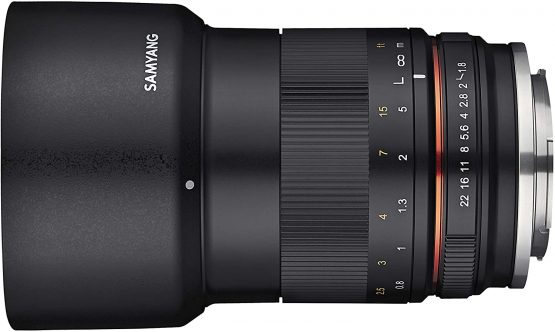 Samyang 85mm F1.8 ED UMC CS Lens for Sony-E Cameras,Black,22514 - Image 3