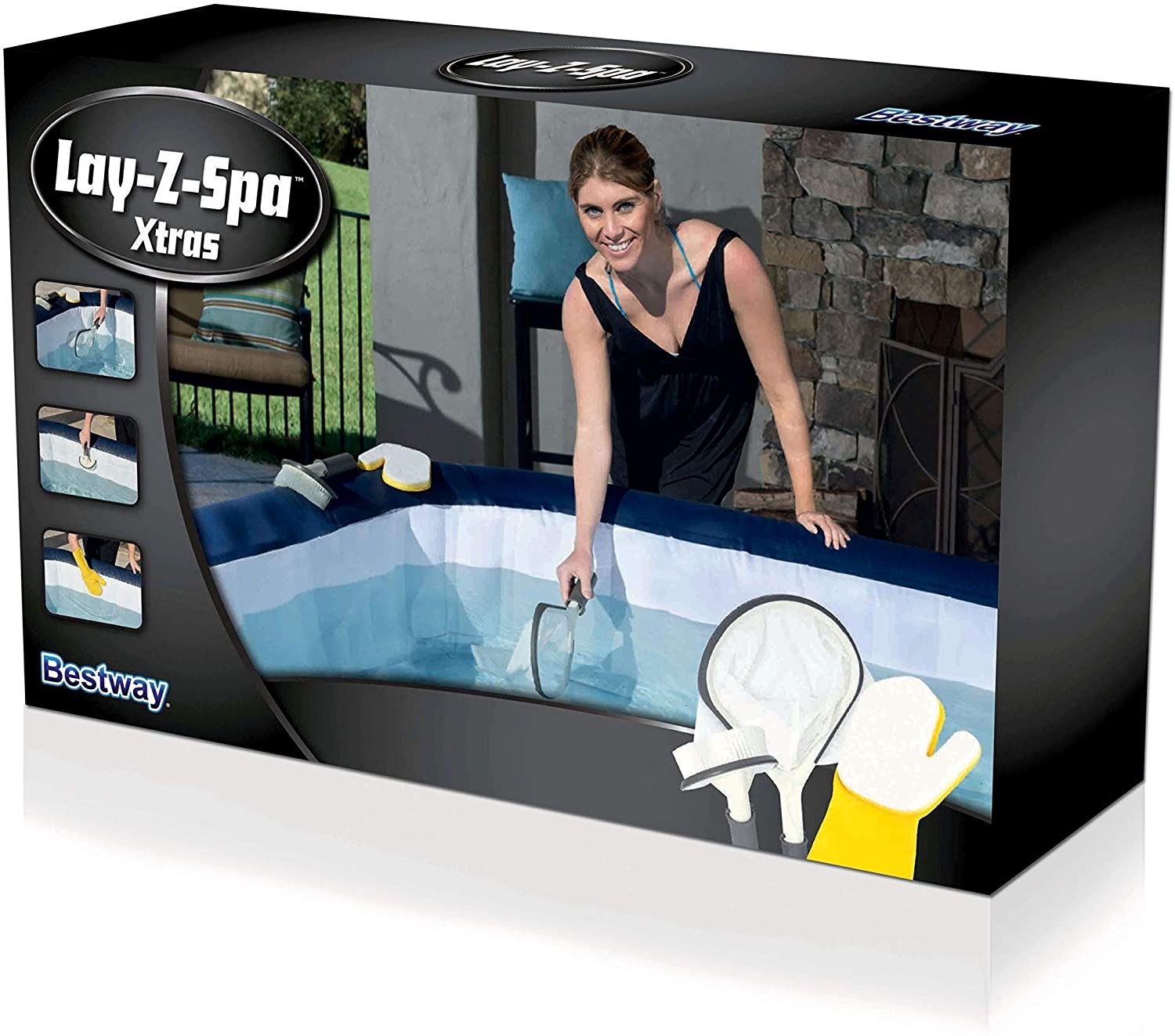 Lay-Z-Spa BW58421 Cleaning Tool Set - Grey, 8x44.5x4.28 cm - Image 3