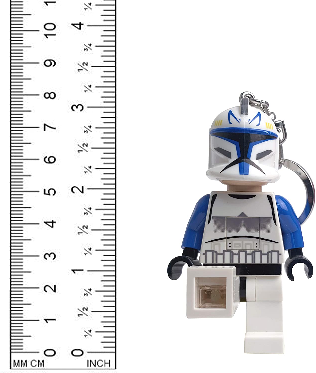 Lego Lights Star Wars Clone Wars Captain Rex Key Light, White, Blue and Black - Image 3