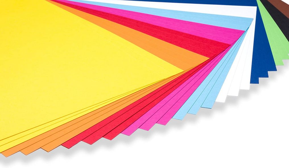 perfect ideaz 30 Sheets Coloured Art Paper, Card Stock, A3 Size