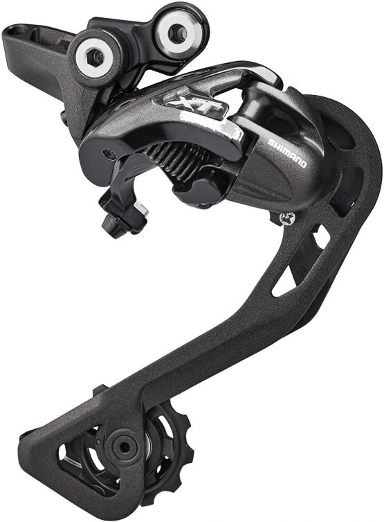 SHIMANO Deore XT RD-T8000 Trekking Rear DeRailluer, SGS Long Cage, 10-Speed