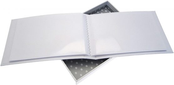 White Cotton Cards Granddaughter and Husband Wedding Day Tiny Album (Top Hat/Shoes) - Image 2