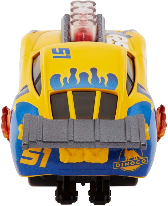Disney Cars GFV35 Pixar's Cars XRS Drag Racing Cruz Ramirez 1:55 Scale Die-cast Vehicle, Multicoloured - Image 4
