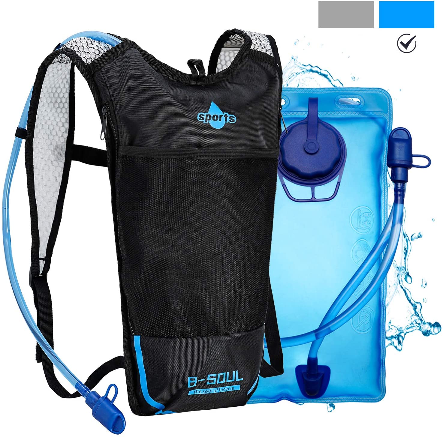 Shayson Hydration Backpack, Backpack Reservoirs Water Bladder for