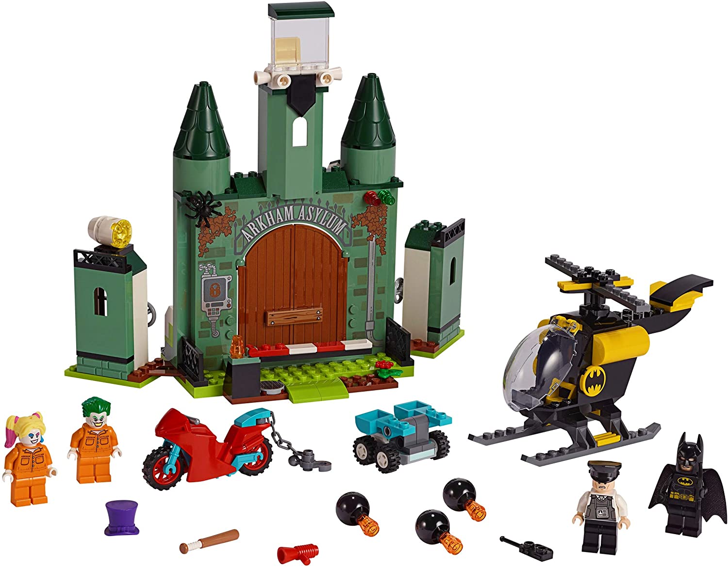 LEGO 76138 DC Batman 4+ Batman and The Joker Escape, Toys for Boys and Girls Age 4 with Buildable Helicopter - Image 3