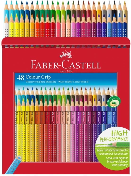 Faber-Castell - Colour Pencils - Cardboard Box - 48 pcs. (112449) - Image 2