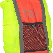 Sport Direct High Visibility Reflective Waterproof Backpack Cover Orange/Yellow