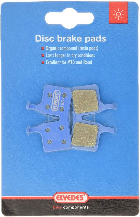 Elvedes 1 Pair Organic Brake Pads Set for Magura MT5/7 Unisex Adult, Blue